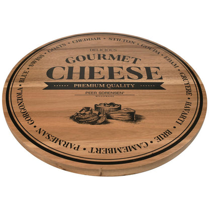 Peer Sorensen Round Cheese Board 40cm x 2cm Acacia