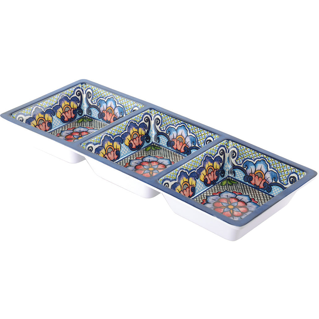 Three Section Tray - Blue| Prepara | Matchbox