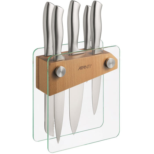 Avanti Tempo 6 Piece Knife Block