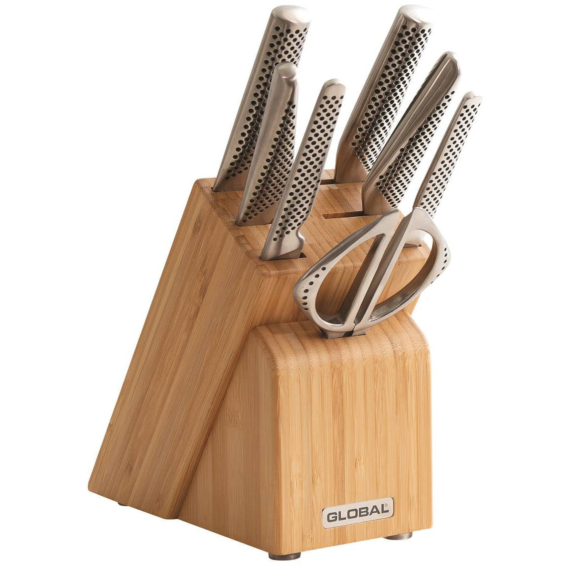 Global Takashi 8 Piece Knife Block Set