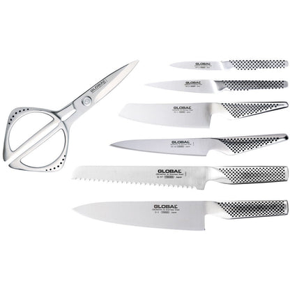 Global Takashi 8 Piece Knife Block Set