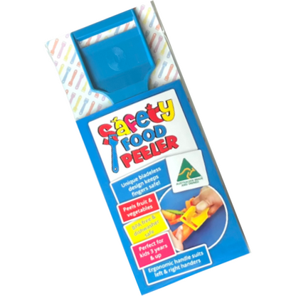 Kiddies Food Kutter Safety Food Peelers Blue