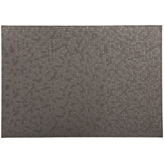 Maxwell and Williams Table Accents Leather Look Mosaic Placemat 43x30cm Taupe