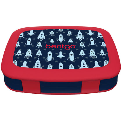 Bentgo Kids Print Leak-Proof Bento Lunch Box - Space Rockets