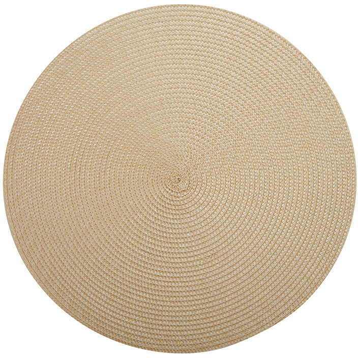 Table Accents Round Placemat 38cm Sand | Maxwell and Williams | Matchbox