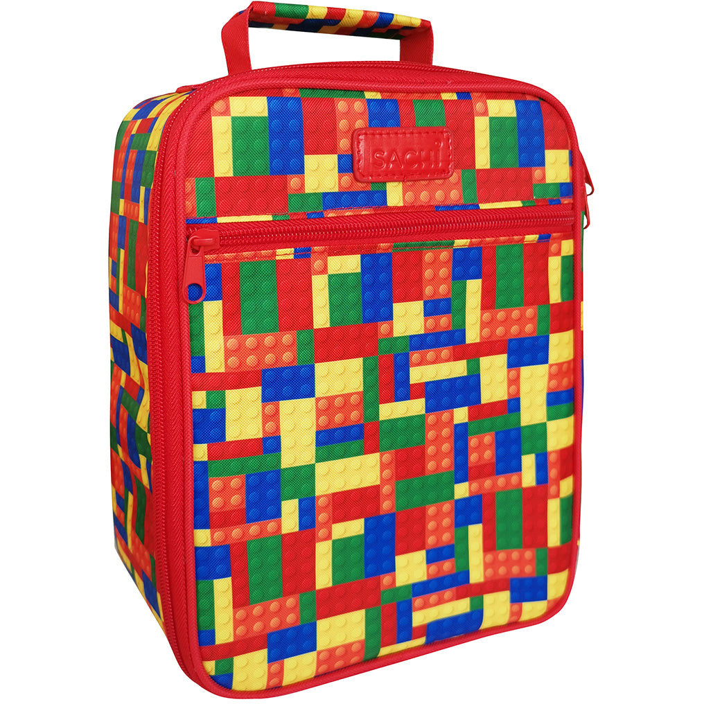 Sachi Insulated Junior Lunch Tote - Bricks