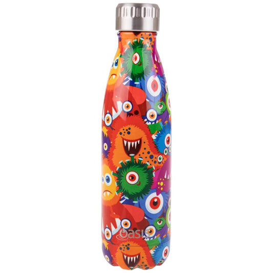 Oasis S/S Double Wall Insulated Drink Bottle Monsters