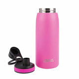 Oasis Insulated Sports Bottle Screw Cap 780ml Neon Pink | Lid off