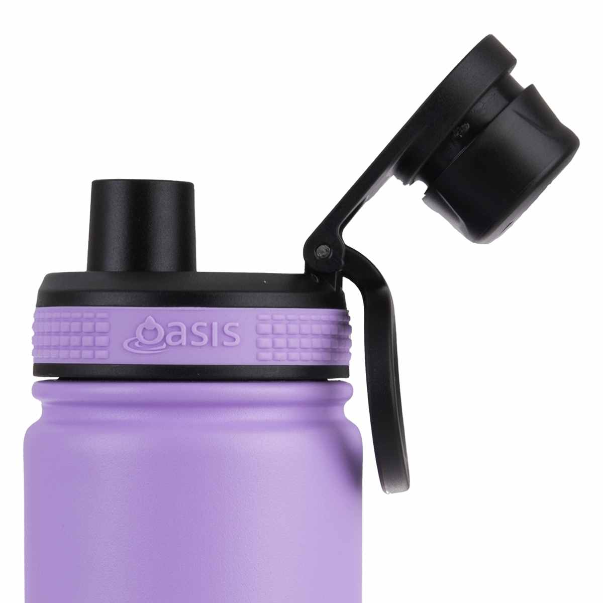 Oasis Insulated Challenger Bottle with Screw Cap 550ml Lavender