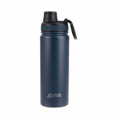 Oasis Insulated Challenger Bottle with Screw Cap 550ml Navy