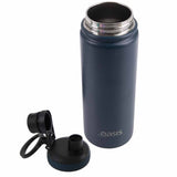 Oasis Insulated Challanger Bottle with Screw Cap 550ml Navy - Bottle with Cap Removed
