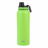 Oasis Insulated Challenger Bottle with Screw Cap 1.1L Neon Green