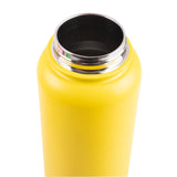 Oasis Insulated Challenger Bottle with Screw Cap 1.1L Neon Yellow | Wide mouth