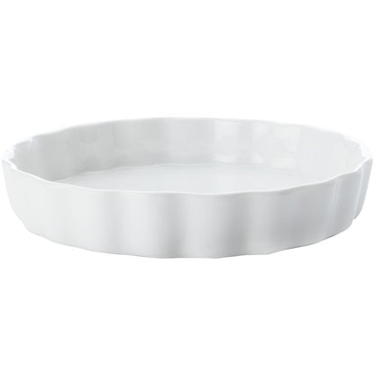 Maxwell & Williams White Basics Flan Dish - 13cm