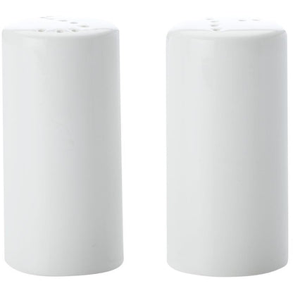 Maxwell & Williams White Basics Cylindrical Salt & Pepper