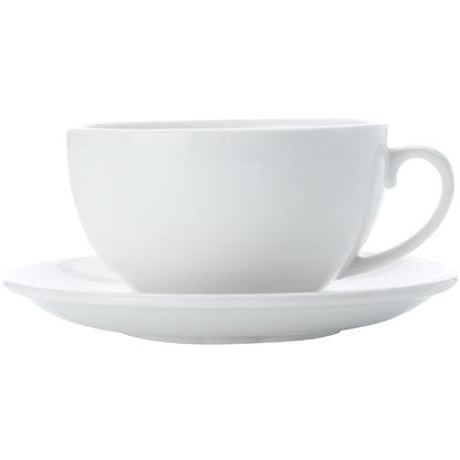 Maxwell & Williams White Basics Cappuccino Cup & Saucer - 320ml