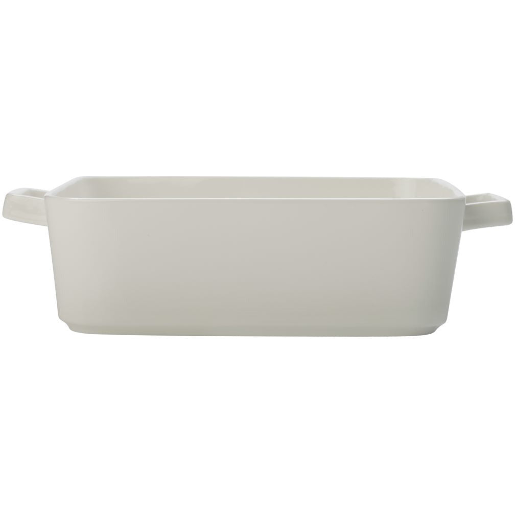 Maxwell & Williams Epicurious Square Baker 24cm x 8cm - White