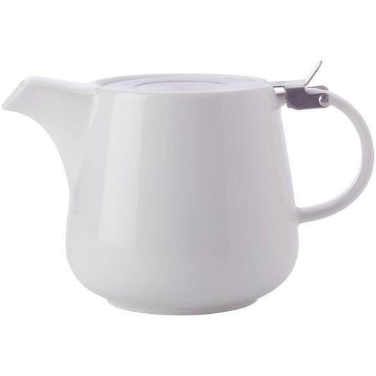 Maxwell & Williams White Basics Teapot With Infuser 1.2L - White