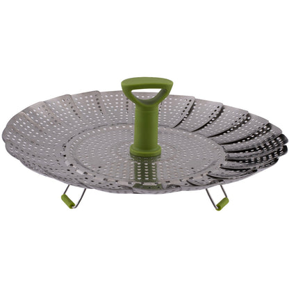 Avanti Food Steamer with Nylon Handle and Silicone Feet