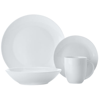 Maxwell & Williams Cashmere Resort Coupe Dinner Set 16 Piece Gift Boxed