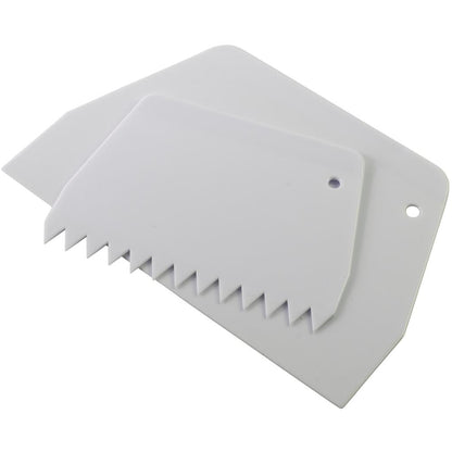 Bakemaster Cakemaster Icing Scraper Set of 2