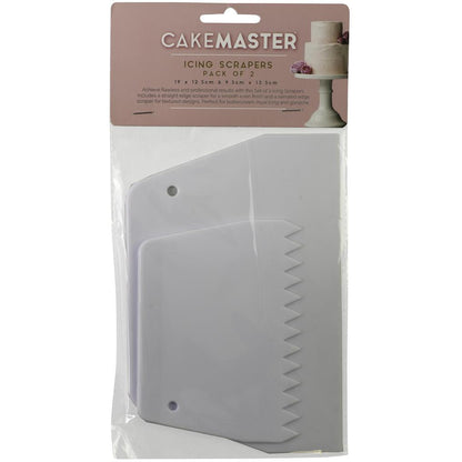 Bakemaster Cakemaster Icing Scraper Set of 2