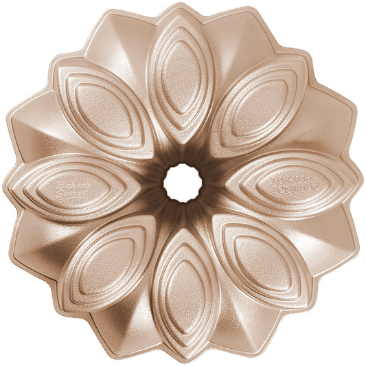 Bakers Secret Bloom Non-stick Fluted Tube Pan 24.9x24.9x9.5cm