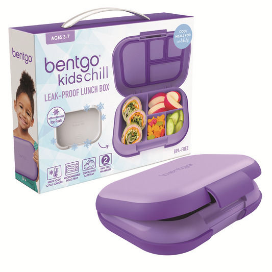 Bentgo Kids Chill Leak Proof Bento Lunch Box Purple