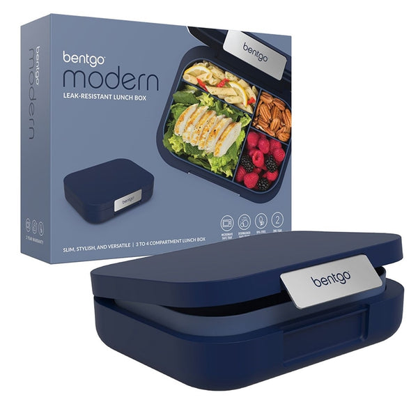 Bentgo Modern - Versatile 4-Compartment Bento-Style Lunch Box for Adults  and Teens, Leak-Resistant, Ideal for On-the-Go Balanced Eating - BPA-Free