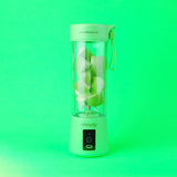 BlitzBottle Portable Blender (w/ Pulse Button) - Green