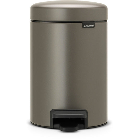 Brabantia Pedal Bin Newicon 3L Platinum