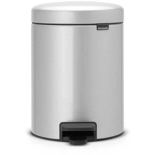 Brabantia Pedal Bin Newicon 5L Metallic Grey