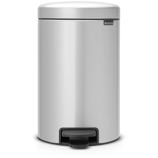 Brabantia Pedal Bin Newicon 12L Metallic Grey