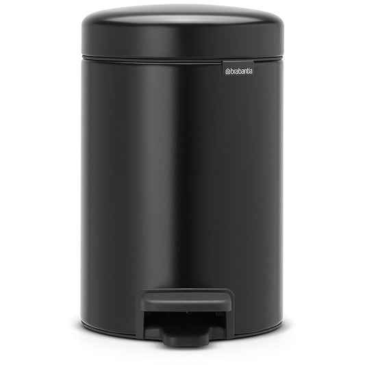 Brabantia Pedal Bin Newicon 3L Matte Black