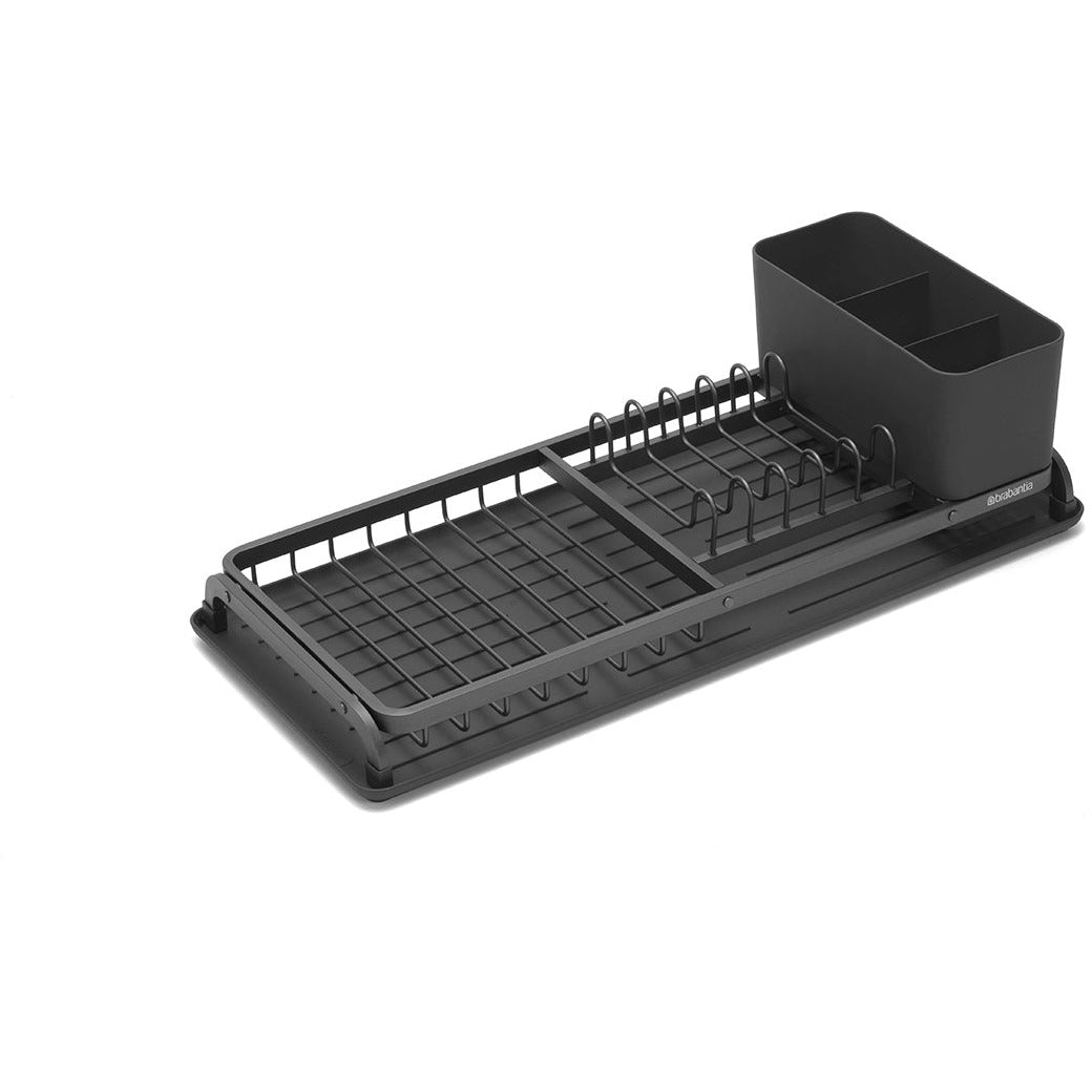 Brabantia Compact Dish Drying Rack Dark Grey