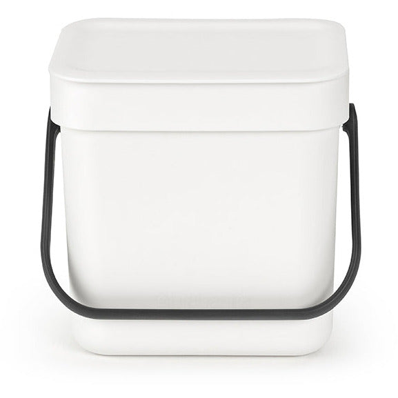 Brabantia Waste Bin Sort&Go 3L White