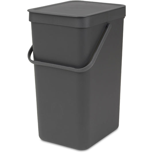 Brabantia Waste Bin Sort & Go 16L Grey