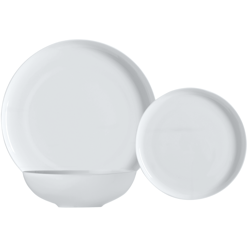 Cashmere Mansion High Rim Dinner Set - 12 Piece