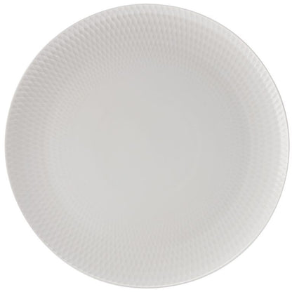 Maxwell & Williams White Basics Diamonds Round Platter - 36cm
