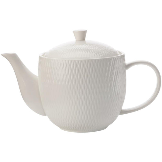 Maxwell & Willams White Basics Diamonds Teapot 800ml