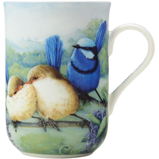 Maxwell & Williams Birds Of Australia Anniversary Mug - Splendid Fairy Wren
