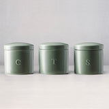 Maxwell & Williams Epicurious Canister 600ml Set of 3 Sage
