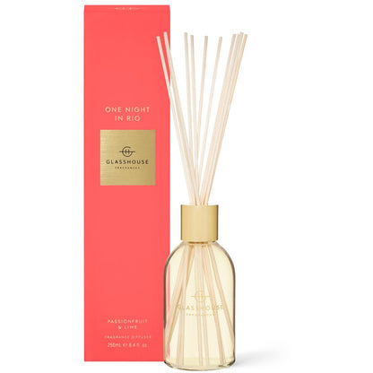 Glasshouse One Night In Rio - Passionfruit & Lime 250ml Diffuser
