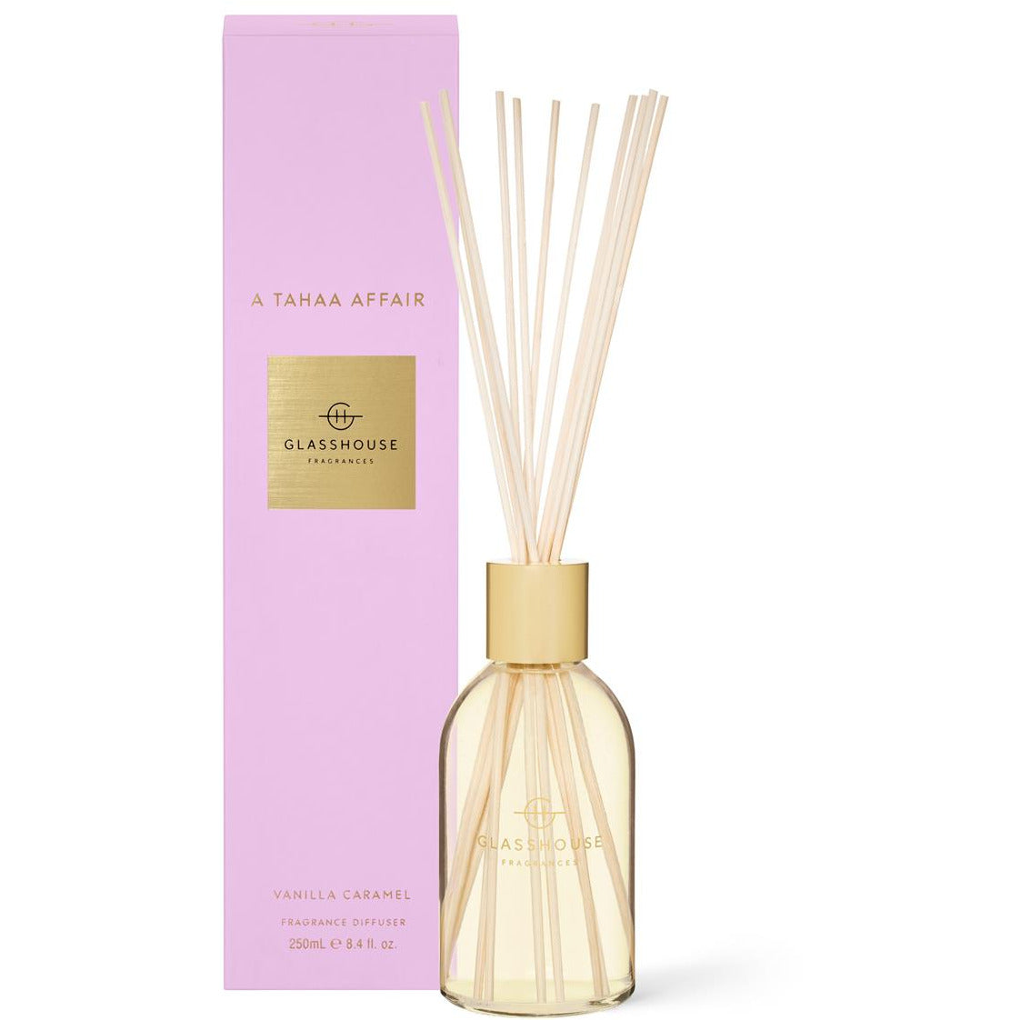Glasshouse A Tahaa Affair - Vanilla Caramel 250ml Diffuser