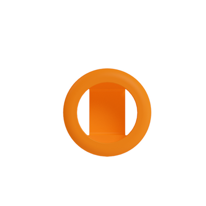 Frank Green Pet AirTag Holder Large - Neon Orange