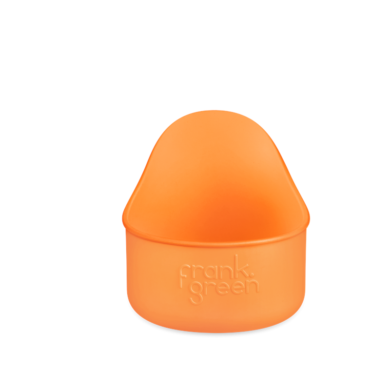 Frank Green Silicone Pet Bowl Attachment - Neon Orange