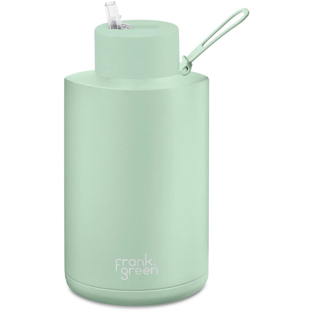 68oz Reusable Bottle Straw Lid Mint Gelato Frank Green Matchbox