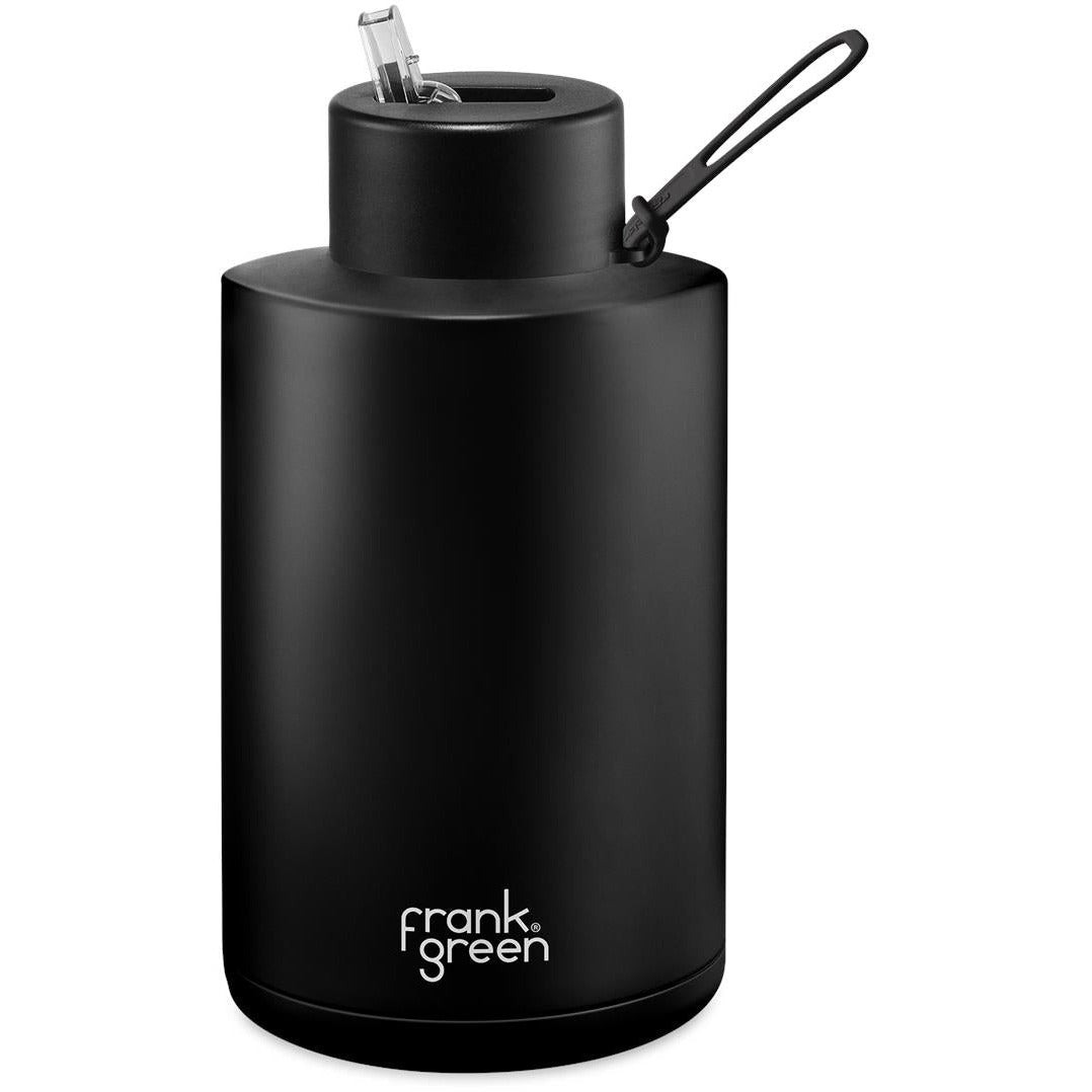 68oz Reusable Bottle Straw Lid Midnight Frank Green Matchbox