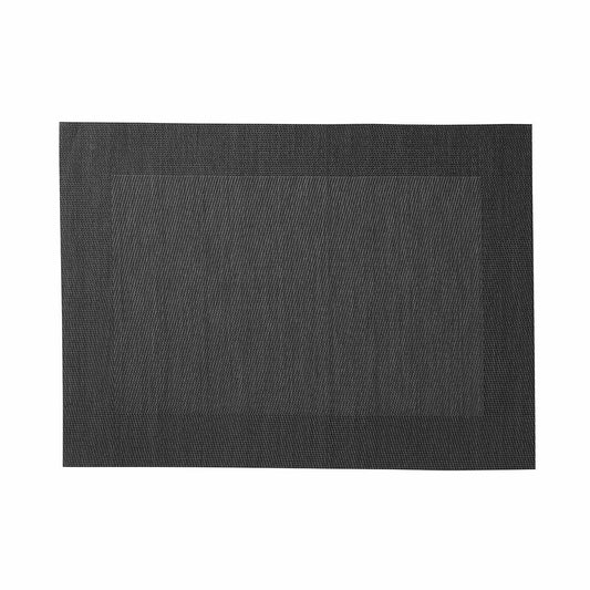 Maxwell & Williams Placemat Wide Border 45cm x 30cm - Charcoal