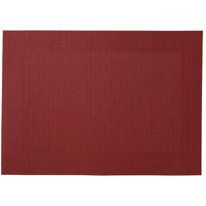 Maxwell & Williams Placemat Wide Border 45cm x 30cm - Red